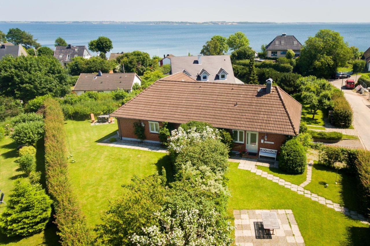 Seeblick II - Gemuetliche 60Qm - Ganzes Haus - 50M Zum Naturstrand - Mit Terrasse Und Grossem Garten Глюксбург Экстерьер фото