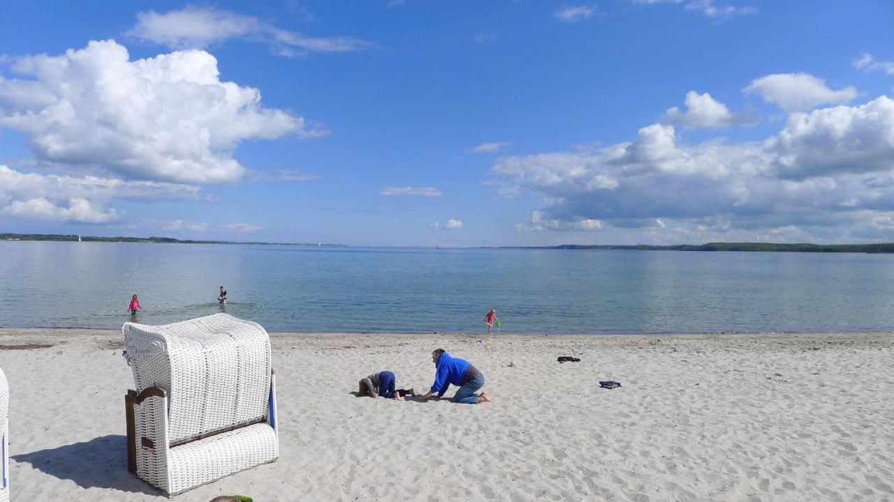 Seeblick II - Gemuetliche 60Qm - Ganzes Haus - 50M Zum Naturstrand - Mit Terrasse Und Grossem Garten Глюксбург Экстерьер фото