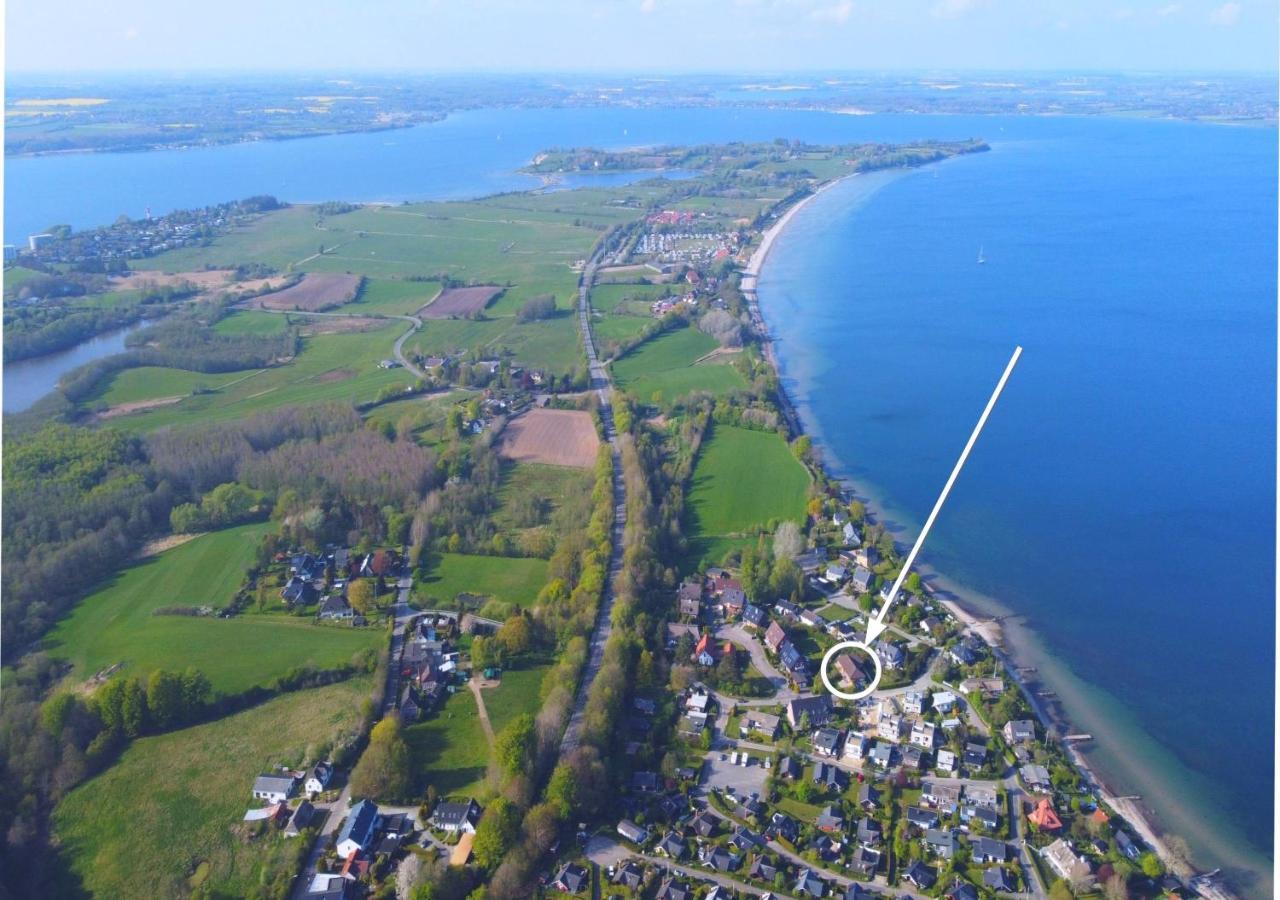 Seeblick II - Gemuetliche 60Qm - Ganzes Haus - 50M Zum Naturstrand - Mit Terrasse Und Grossem Garten Глюксбург Экстерьер фото